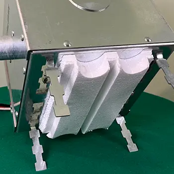 Sistema de drenagem com grade e dreno EPS